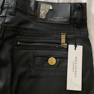 Authentic Versace collection black jeans size 31